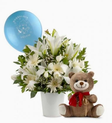 Erkek Bebek Aranjmanı