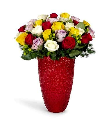 Premium Renkli Güller