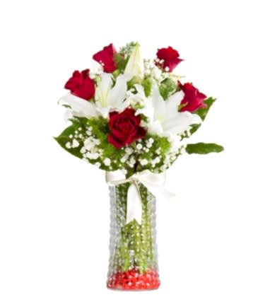 Gül Lilyum Aranjmanı