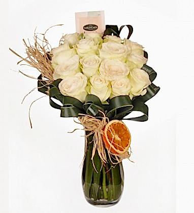 Huzur Ezgisi Beyaz Güller