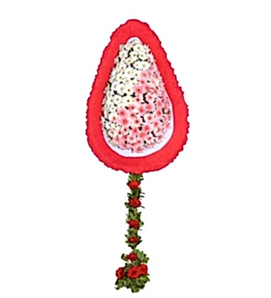 Tek Katlı Pembe Ve Beyaz Gerbera