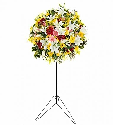 Renkli Çiçek Ferforje