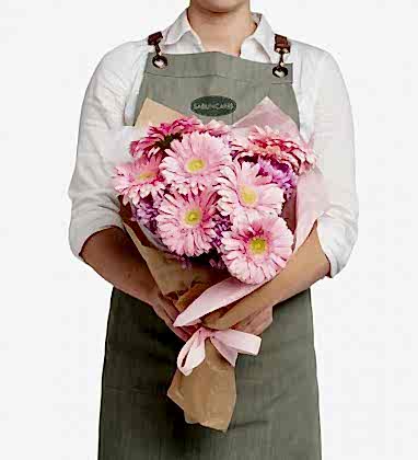 Pembe Gerbera Buketi