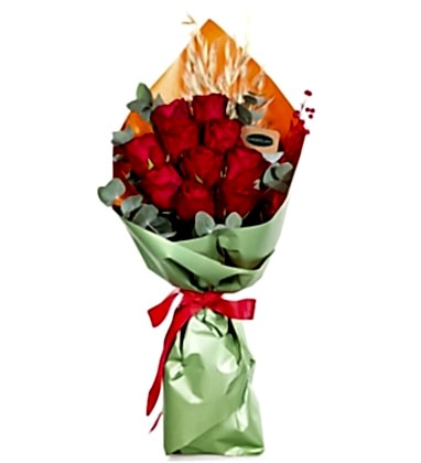 Bliss Kırmızı Gül Buketi